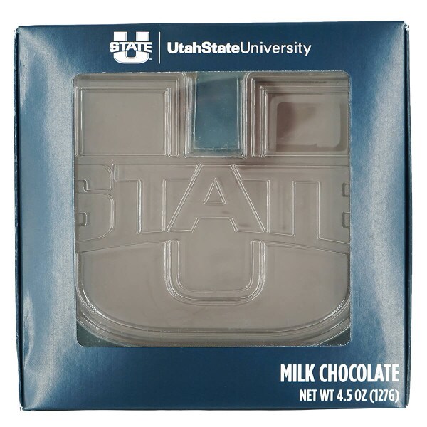 Utah State Molded Milk Chocolate Logo | Utah State Aggies